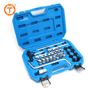 Jeu <span class=keywords><strong>de</strong></span> douilles à cliquet pour <span class=keywords><strong>vidange</strong></span> d'huile <span class=keywords><strong>de</strong></span> 34 pièces avec douille <span class=keywords><strong>de</strong></span> direction F - Product Image 1