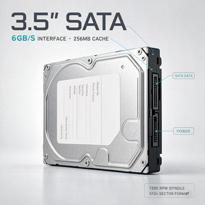 Ổ cứng doanh nghiệp nội bộ mới ST4000NM000B 7200RPM SATA 6Gb/s 3.5 inch CMR 256MB 512e/4Kn 24x7 <span class=keywords><strong>Server</strong></span> <span class=keywords><strong>Storage</strong></span> HDD - Product Image 3