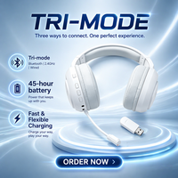 Auriculares Inalámbricos RGB para Juegos con Chipset JL para 5.3 con Baja Latencia para Teléfono Móvil y Música