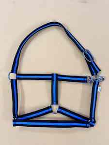 Licou de cheval en nylon réglable durable avec conception rembourrée douce ajustement confortable pour l'entraînement et l'utilisation équestre quotidienne - Product Image 4