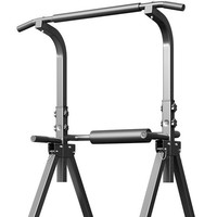 Barre de traction pliable et réglable en hauteur, stable, pour usage domestique, équipement de fitness avec barres parallèles suspendues pour dips