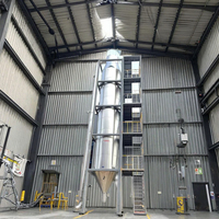 Équipement de séchage par pulvérisation automatique à haute pression pour la fabrication de composants d'atomiseur à noyau de poudre de détergent Industries végétales utilisées