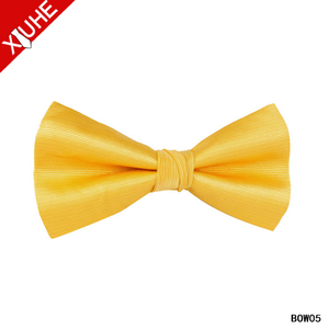 MOQ inferiore all'ingrosso colore brillante filato di poliestere tinto da uomo pronti papillon per il partito - Product Image 6