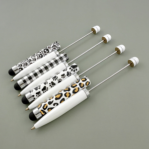 Stylo jouet imprimé à la main pour enfants cadeaux <span class=keywords><strong>créatifs</strong></span> multifonction stylet d'impression complète en métal bricolage stylet à perles pour - Product Image 6