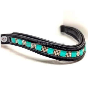 Cuero de caballo de alta calidad con cristal ostentoso, banda decorativa para cejas - Product Image 1