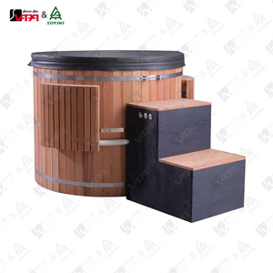 Vapasauna trực tiếp nhà sản xuất Bồn tắm massage bồn tắm <span class=keywords><strong>Spa</strong></span> Whirlpool tắm massage bằng gỗ bồn tắm vòi hoa sen tắm phòng tắm hơi tắm - Product Image 1