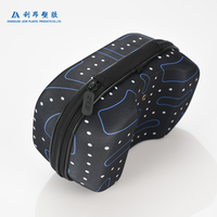 Étui EVA écologique pour lunettes VR Sac de rangement à fermeture éclair avec étui de protection rigide pour les voyages en plein air