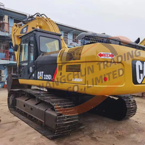 Excavatrice Caterpillar 329DL d'occasion de qualité exceptionnelle, machine hydraulique efficace pour les travaux de terrassement, les carrières et les opérations de construction - Product Image 1