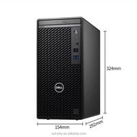 Menara Pc bisnis Desktop Dells OptiPlex 3000MT generasi 12 stasiun kerja komputer kantor bisnis I3-12100 8G SSD 512G