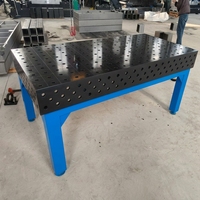 Nouvelle station de soudage 3D Meisida, professionnelle, en acier Q355, surface nitrurée au plasma, surface de travail stable, sans électricité, soudage