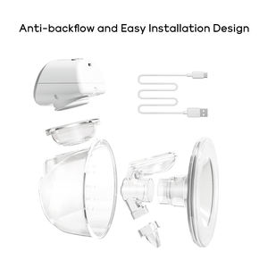 <span class=keywords><strong>Tire</strong></span>-<span class=keywords><strong>lait</strong></span> <span class=keywords><strong>portable</strong></span> mains libres OEM Bebebao sans fil, avec gobelet de collecte de <span class=keywords><strong>lait</strong></span> de 240 ml, aspiration indolore, machine à <span class=keywords><strong>lait</strong></span> pour femmes, allaitement - Product Image 4