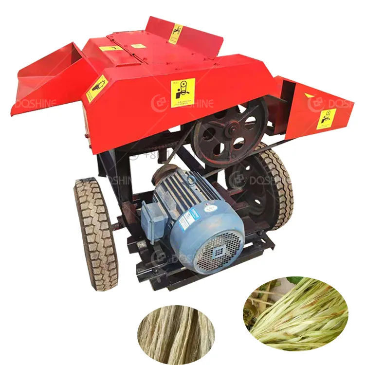Decorticador folha abacaxi alta capacidade Sisal Máquina De Descascar Fibra De Cânhamo Máquina De Extração De Fibra De Sisal