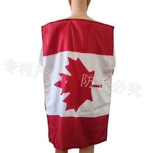 2026 Canada Sports Soccer Country Flag Printed Sporty Eco-Friendly 2-Way Stretch Personalized T-<b>shirt</b> for Soccer Fans - Product Image 2