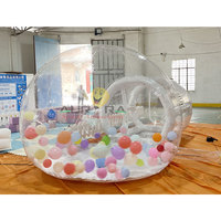 Gonfler Bubble House Restaurant gonflable Igloos tente gonflable dômes extérieurs fête Kiddie jouets maison à bulles