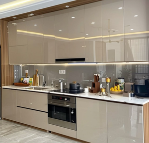 <span class=keywords><strong>Prima</strong></span> Regal - Muebles de Cocina Modulares Modernos Usados, Fregadero, Grifo, Bisagras, Encimera de Mármol, 5 Años de Garantía, Diseño Clásico - Product Image 1