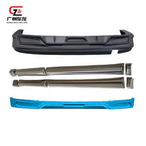 2023-2025三菱アウトランダーカーボディキットフロントリップリアリップサイドスカートABSプラスチックバンパートウフック1セット - Product Image 6