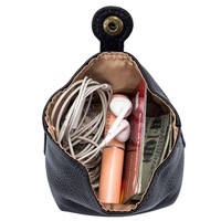 Nouveau style mignon petit porte-monnaie multifonctionnel couleur bonbon mini portefeuille en cuir PU pour les filles