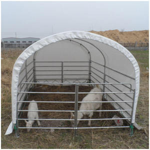 Tentes d'abri à vendre, préfabriquées en bâche PVC, étables pour bétail, tentes pour animaux, abris portables pour animaux d'élevage - Product Image 6