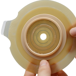 Profesyonel iyi yapışkanlı cilt bariyeri iki parçalı sistem ostomi çantası hidrokolloid gofret ostomi kılıfı flanş kolostomi torbaları - Product Image 2