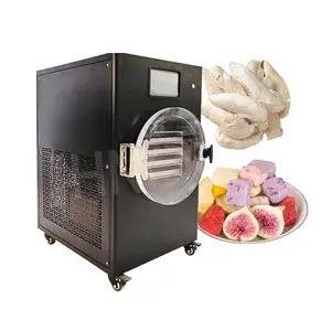 HNOC Mini Laboratory Vertical Rice Efficient Deep Vegetable and Fruit Home Vacuum Freeze Snack Dryer Industry