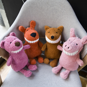 Muñeco de Peluche Navideño Huijing de 8 Pulgadas, Serie Celebridad de Internet, <span class=keywords><strong>con</strong></span> <span class=keywords><strong>Dientes</strong></span> Sonrientes, Juguete para Aliviar el Estrés - Product Image 6