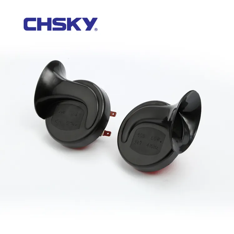 CHSKY impermeable 12V/24V bocina de coche súper fuerte eléctrica