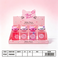Parfum pour bébé 80 ml en gros, Eau de Toilette au design de bouteille mignon, Coffret cadeau, Vaporisateur, Fabricant OEM, Floral Fruité