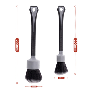 Cepillo de Limpieza para Interiores de Auto, Ergonómico, Multiusos, Ultra Suave, con Mango de Goma, 2 Piezas, Calidad Premium, con Logotipo Personalizado - Product Image 4