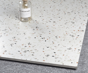 Độ Bóng Cao 600*1200Mm Khách Sạn Nội Thất Gạch Phòng Tắm Chống Trượt Đá Cẩm Thạch Chips Gạch Lát Sàn Mộc Mạc - Product Image 5