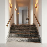 Dalles de granit écologiques modernes, flammées et brossées, de la marque Mine Direct TY, petites dalles et blocs, pour extérieur, Shandong, immobilier, villa, parc