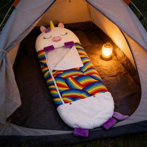 IRONDONKEY <span class=keywords><strong>Sacco</strong></span> <span class=keywords><strong>a</strong></span> <span class=keywords><strong>Pelo</strong></span> per Bambini Taglie Forti, per Esterni, 3 Stagioni, Idrorepellente, Imbottito in Nylon e Cotone, Personalizzabile - Product Image 3