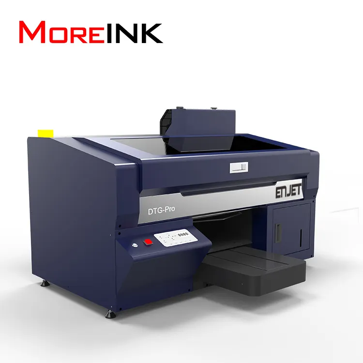 Flach bett tinten strahl drucker digitaler Textildrucker T-Shirt Druckmaschine DTG Drucker mit Druckmaschine
