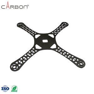 Precio barato <span class=keywords><strong>puro</strong></span> 3K de fibra de carbono de tubo de fibra de carbono con placa de corte CNC - Product Image 2