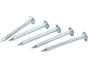 Clavos de alambre pulidos de acero galvanizado con vástago liso y zincado, precio de fábrica al por mayor - Clavos comunes para cemento/pared de grado DIY - Product Image 6