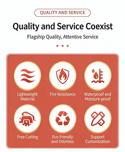 لوح جداري من الفوم البولي يوريثان بتصميم حجري غير منتظم، تصميم عصري صديق للبيئة للفلل والفنادق، سهل التركيب ومقاوم للماء للديكور الداخلي - Product Image 4