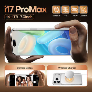 טלפון 17 פרו מקס 16 גיגה-בייט+1 טרה-בייט 5G סמארטפון מסך OLED בגודל 6.9 אינץ' עם קצב רענון של 90 הרץ, מצלמה 108 מגה-פיקסל, שני כרטיסי סים, CDMA, LTE, מעבד עשר ליבות - Product Image 6