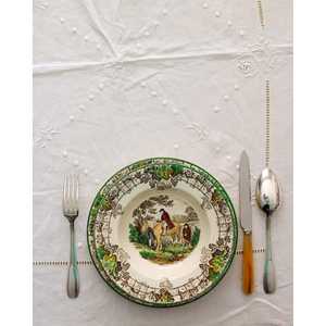 Ensemble de couverts en laiton de luxe/minimaliste Art déco français, 12 pièces, pour cuisines, maisons, restaurants/hôtels, fourchettes, cuillères - Product Image 3