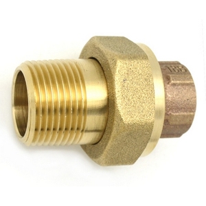 Raccordo a T in bronzo da 1\" x 22mm per tubi in rame - Forniture per saldatura e brasatura - Product Image 1