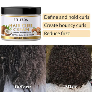 Crème hydratante <span class=keywords><strong>pour</strong></span> <span class=keywords><strong>boucles</strong></span> au beurre de karité et à la noix de coco, produits coiffants <span class=keywords><strong>pour</strong></span> cheveux, crème <span class=keywords><strong>pour</strong></span> <span class=keywords><strong>boucles</strong></span> 4c - Product Image 3