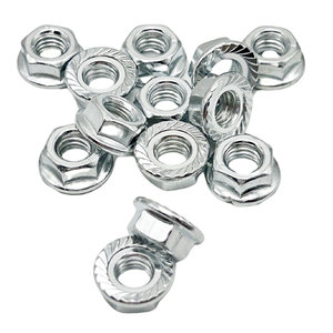 फैक्टरी आउटलेट डि934 स्टेनलेस स्टील सेरेटेड कोलेरेड फ्लैंज हेक्स क्लास 8.8 जस्ता फिनिश बाएं हाथ ड्राइव जाली भारी - Product Image 2