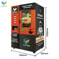 VFresh Factory Supply Machine Commerciale Entièrement Automatique en Libre-Service, Robot IA pour Restaurant de Nouilles