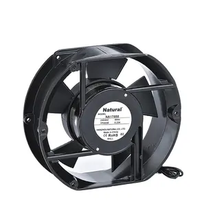 Naturel NA17050 120V 230V Haute Vitesse De Refroidissement AC Axial Axial Ventilateur De Refroidissement Moteur