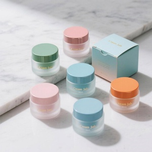 Emballage cosmétique en verre de luxe, 30 ml, 50 ml, crème hydratante pour le visage, pots en verre avec boîte - Product Image 5