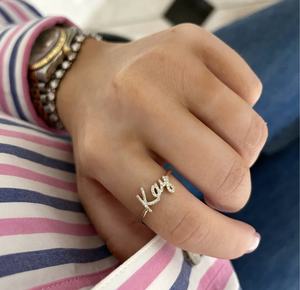 เครื่องประดับสั่งทำพิเศษ แหวนทองแท้ 9k 10k 14k 18k PT ทองคำขาว ทองคำเหลือง ทองคำชมพู เพชรแล็บ/พลอย ผลิตจากโรงงาน - Product Image 2