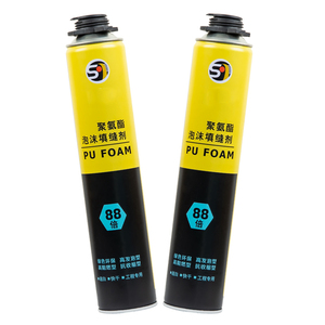 Encadrements de portes et fenêtres, murs, sols, plafonds <span class=keywords><strong>Mousse</strong></span> de <span class=keywords><strong>polyuréthane</strong></span> 750ml Pu Spray Foam For Insulation - Product Image 2