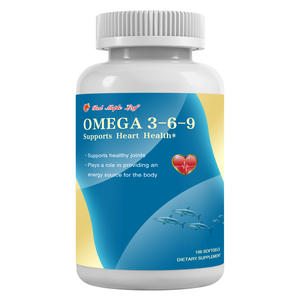Integratore Omega 3-6-9 in capsule molli |   Miscela: Oli <span class=keywords><strong>di</strong></span> semi <span class=keywords><strong>di</strong></span> lino, <span class=keywords><strong>di</strong></span> <span class=keywords><strong>pesce</strong></span> e <span class=keywords><strong>di</strong></span> borragine |   Supporto per cuore, articolazioni e pelle |   IFOS 5-Star, Non-OGM, 60 Capsule - Product Image 1