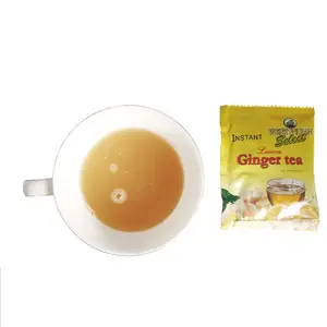 गर्म बिक्री तत्काल शहद अदरक की चाय कणिकाओं, लाल अदरक की चाय, तत्काल Honeyed अदरक मुसब्बर पेय