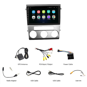 CHESHIMING Navigateur GPS à écran tactile Android 10.0, cartes 3D, aide au recul, caméra de recul intégrée, WiFi, multimédia, 1 an de garantie, VW LAVIDA - Product Image 3