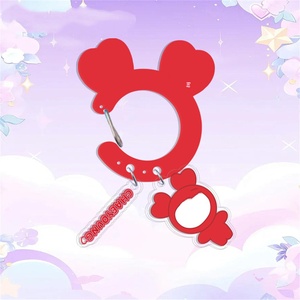 Porte-clés mousqueton <span class=keywords><strong>KPOP</strong></span> MOMO <span class=keywords><strong>MINA</strong></span> SANA en acrylique, pendentif porte-clés TZUYU DAHYUN JIHYO, breloque décorative pour sac, accessoires, cadeau pour fans - Product Image 2