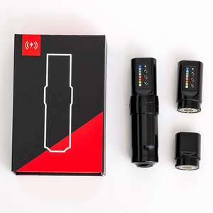 Máquina de Tatuar Inalámbrica <span class=keywords><strong>FK</strong></span> Nueva, Permanente, Recargable, con Batería de Aluminio Extraíble, Tipo Pluma - Product Image 4